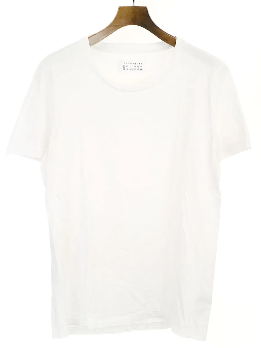 Maison Margiela メゾン マルタン マルジェラ10 16SS PACK TEE UネックプレーンTシャツ