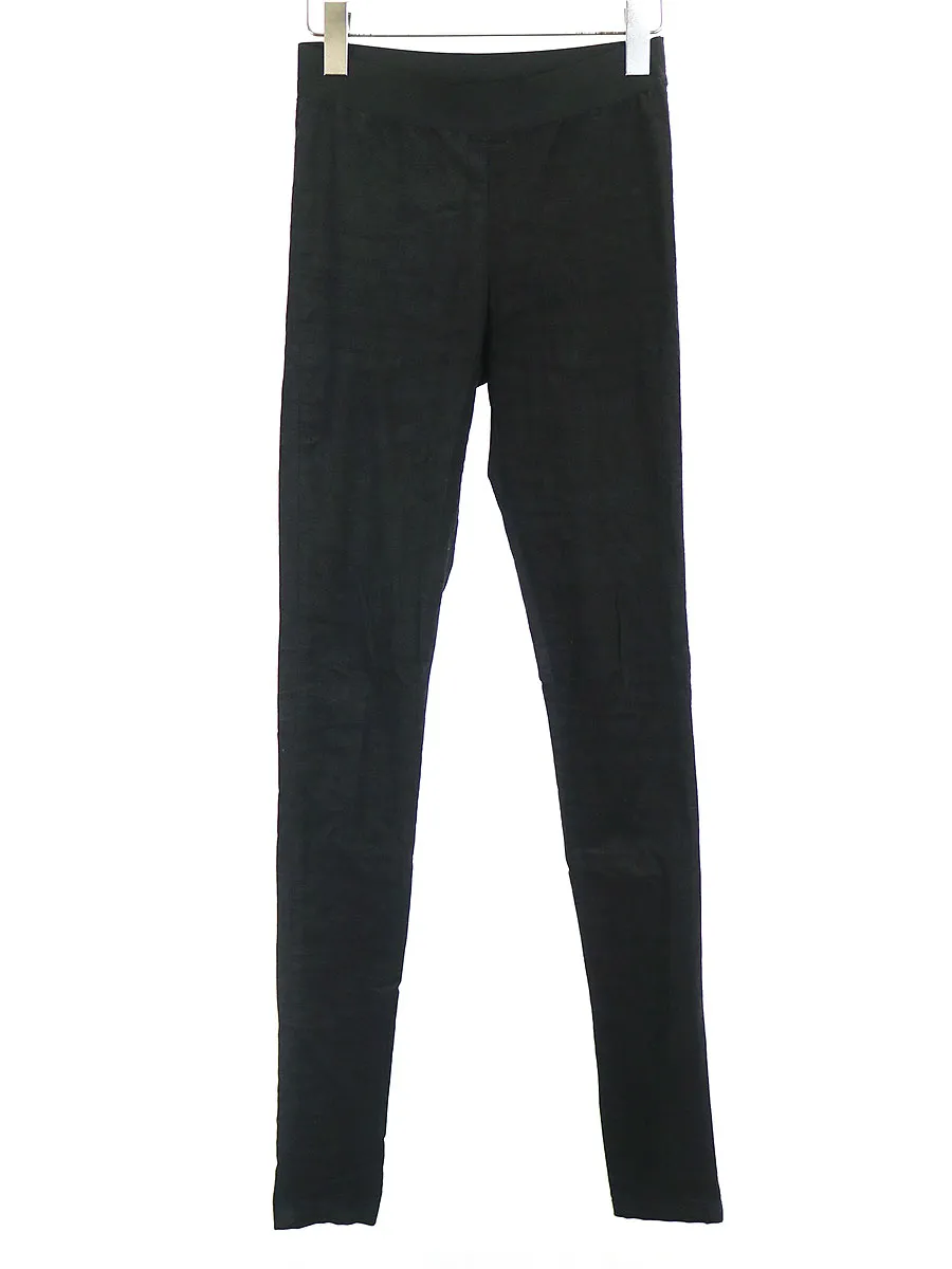 ANN DEMEULEMEESTER アンドゥムルメステール ストレッチレギンスパンツ