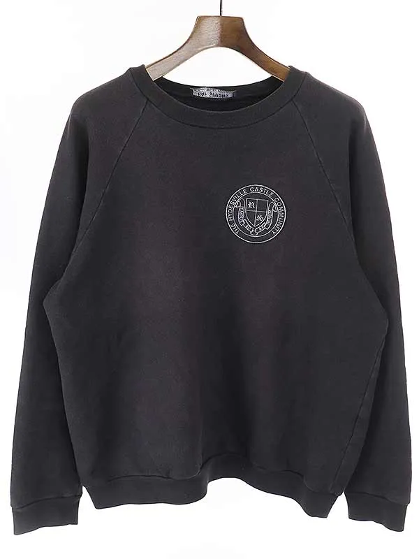 RAF SIMONS ラフシモンズ 2000AW スクールワッペンスウェットトレーナー