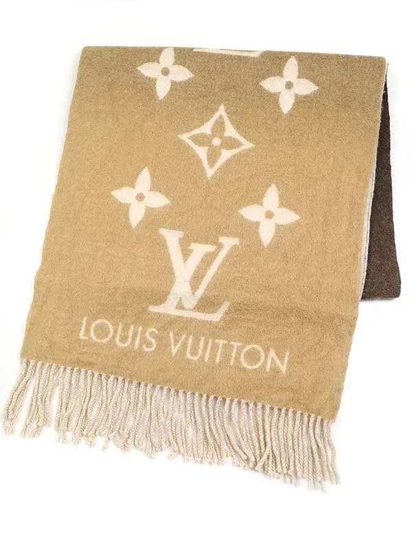 LOUIS VUITTON ルイヴィトン M73675 エシャルプ・レイキャビック グラディエント カシミヤマフラー