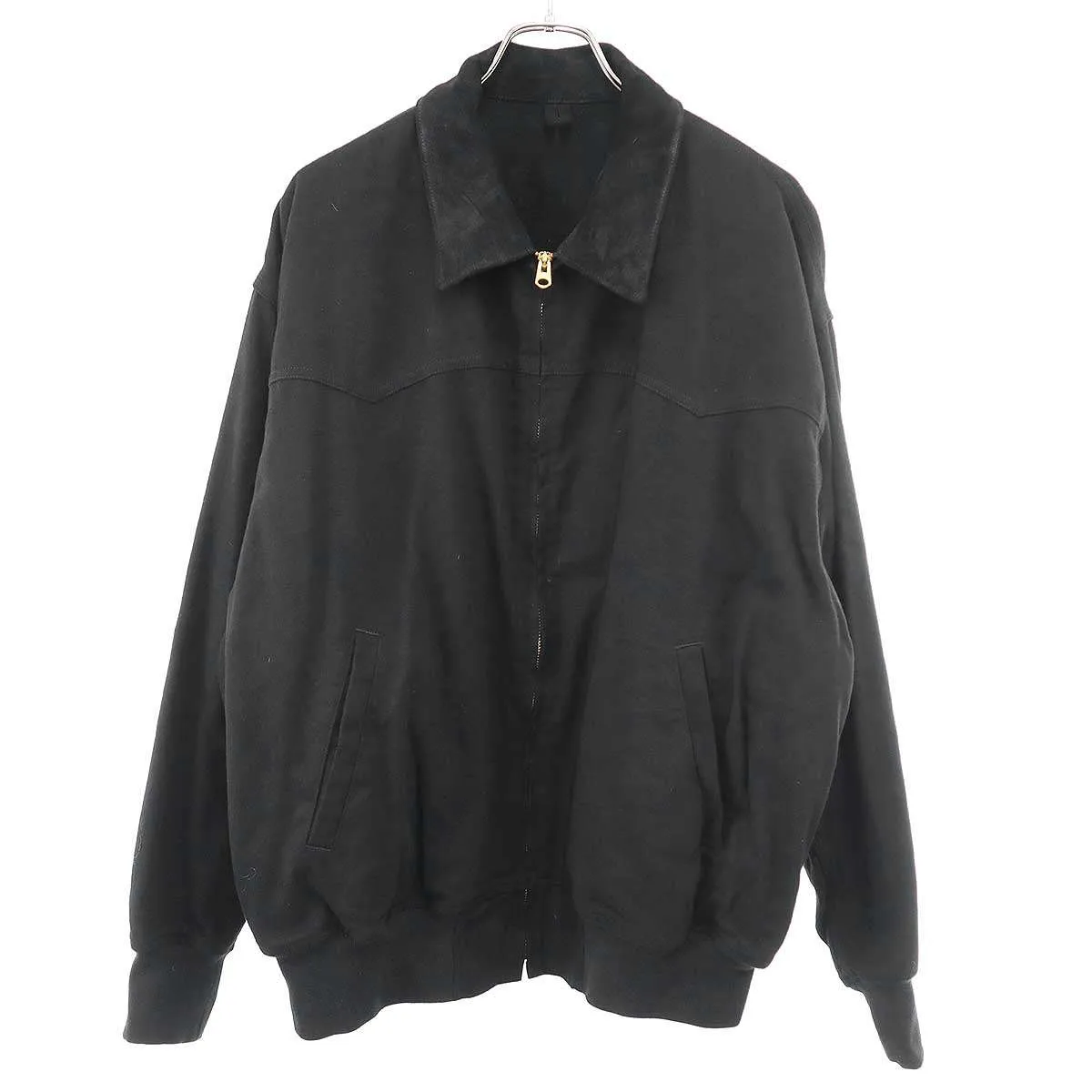 COMOLI コモリ 26SS ブラックドリル ジップジャケット D01-01030