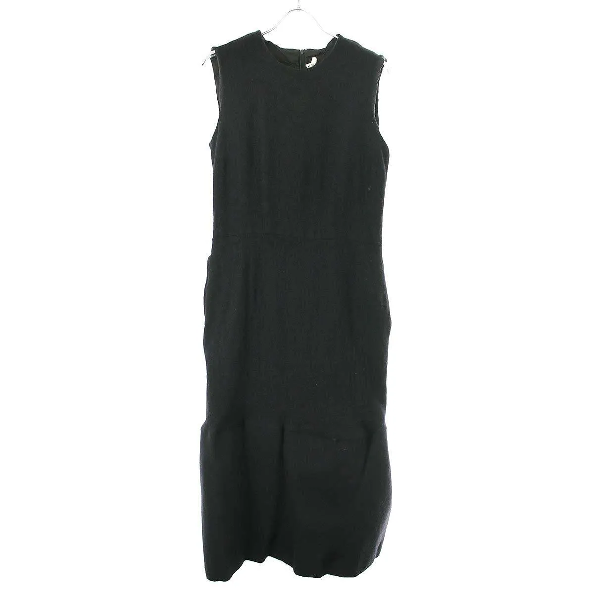 COMME des GARCONS コムデギャルソン 22AW ウールナイロンノースリーブワンピース