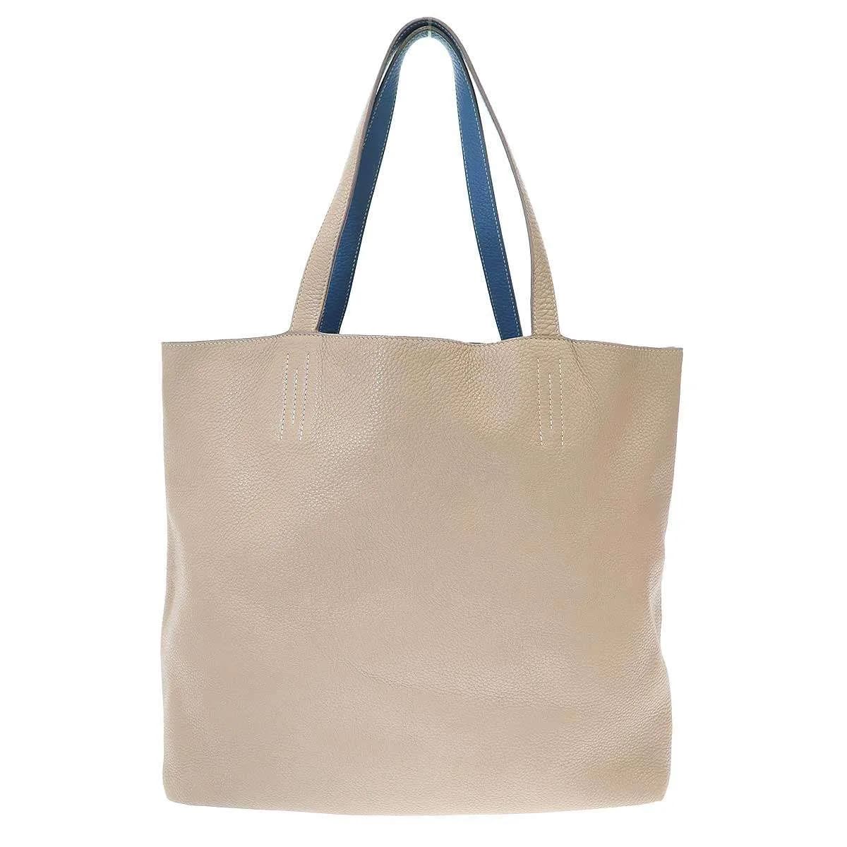 HERMES エルメス Double Sens 45 Bag ドゥブルセンス45 リバーシブルレザートートバッグ