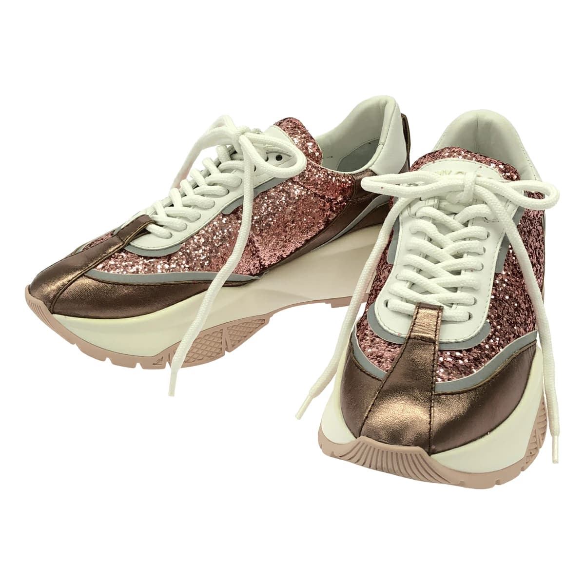 JIMMY CHOO ジミー チュウ RAINE グリッタースニーカー