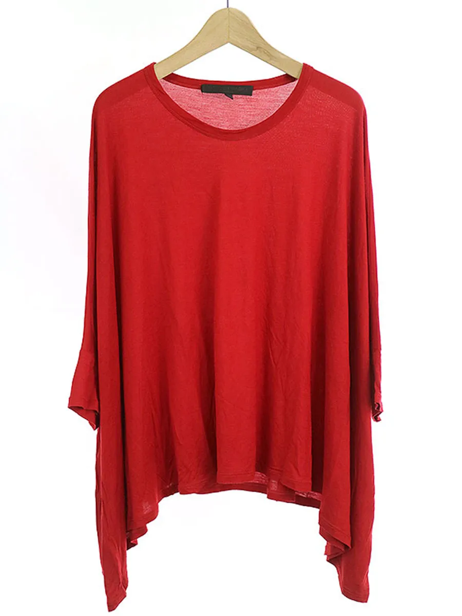 GUCCI GUCCI VIAGGIO 13SS レーヨンシルクポンチョシルエットTシャツ