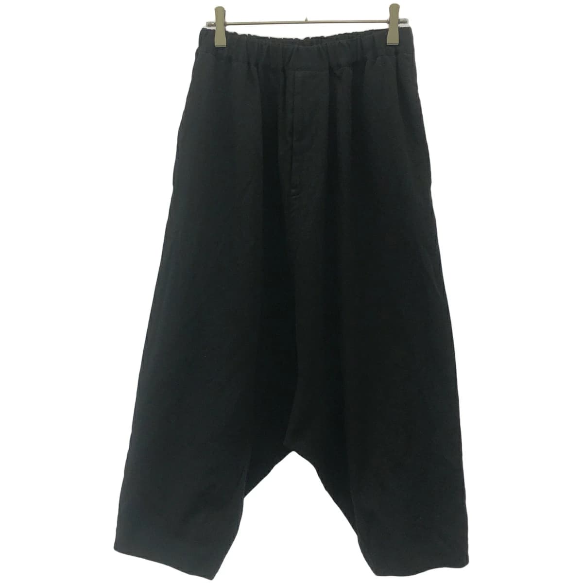 COMME des GARCONS ブラック コムデギャルソン 22AW ポリエステル縮絨サルエルイージーパンツ 1J-P031