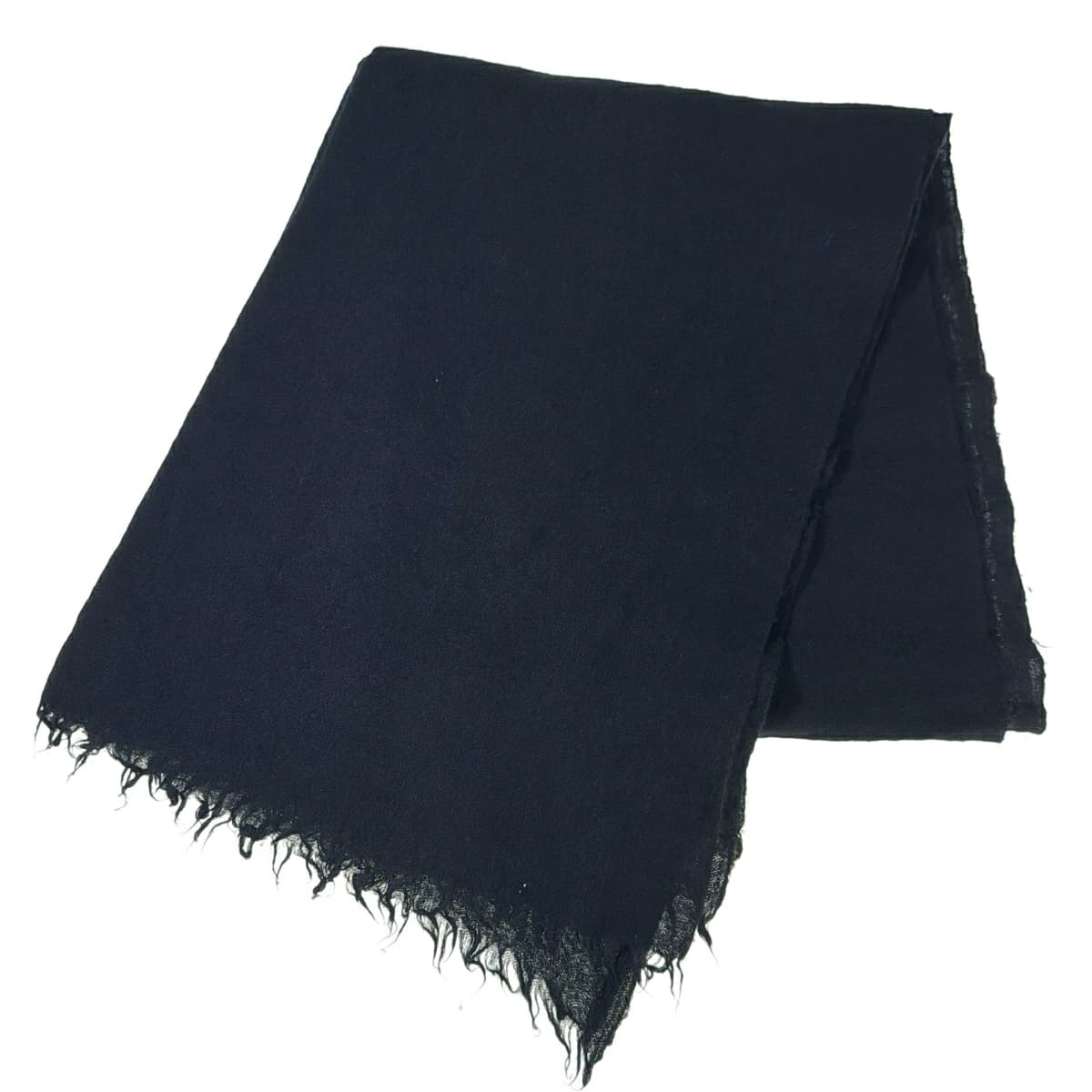 Rick Owens リックオウエンス 19AW シルク混ウールフリンジストール