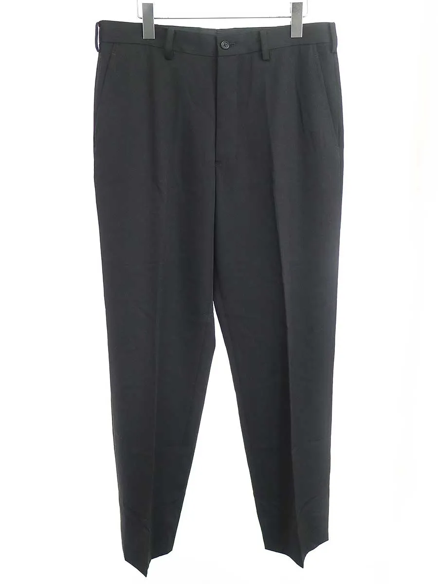 Yohji Yamamoto ヨウジヤマモト コスチュームドオム 20AW ウールギャバジンノータックパンツ