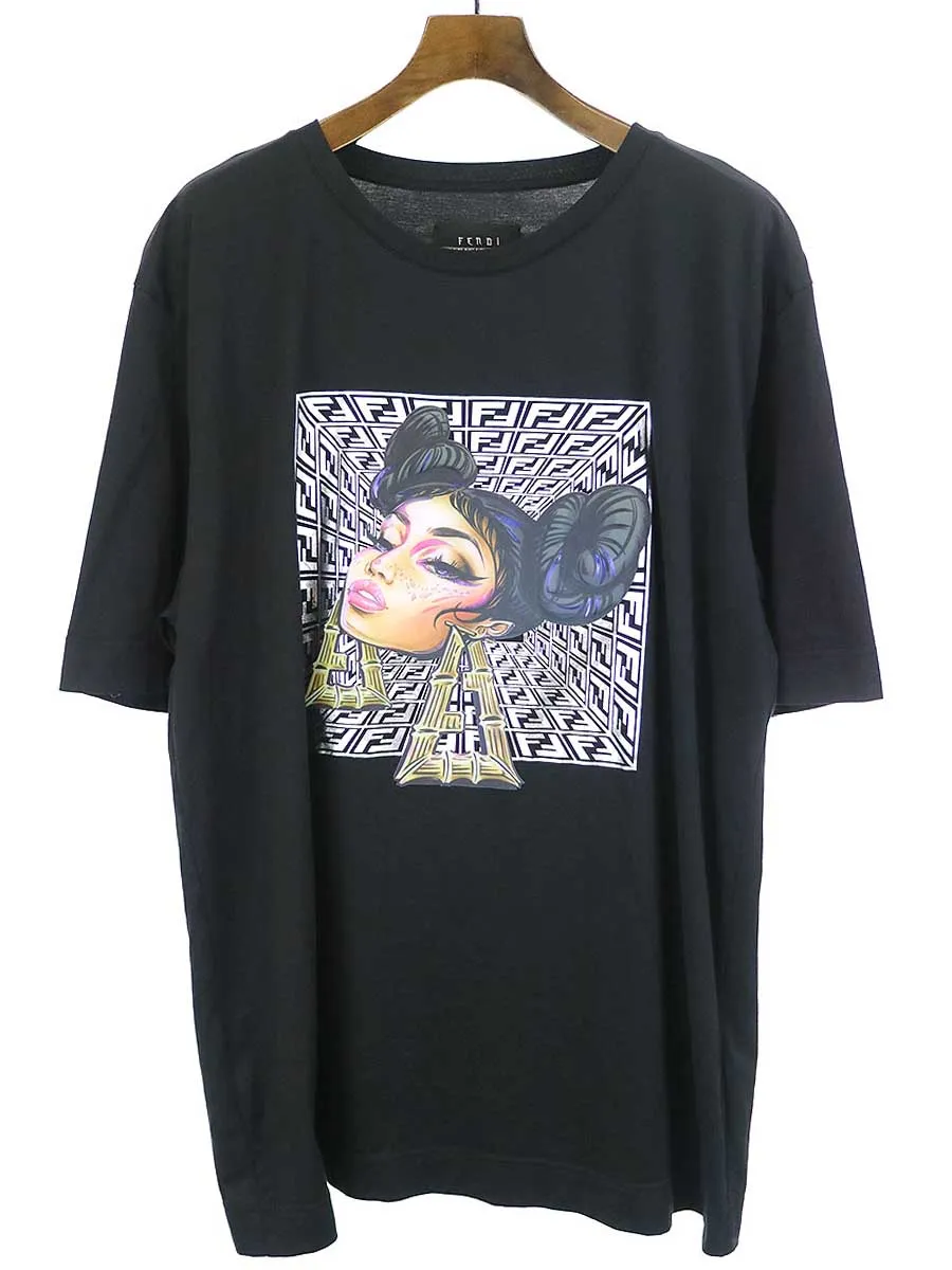 FENDI フェンディ×ニッキー・ミナージュ 19AW パッチプリントTシャツ