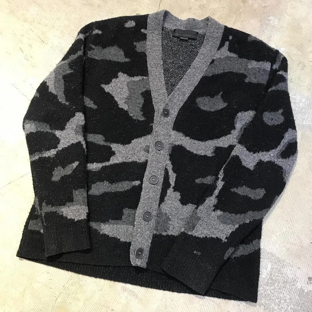 Stella McCartney Stella McCartney 18AW カモフラージュニットカーディガン