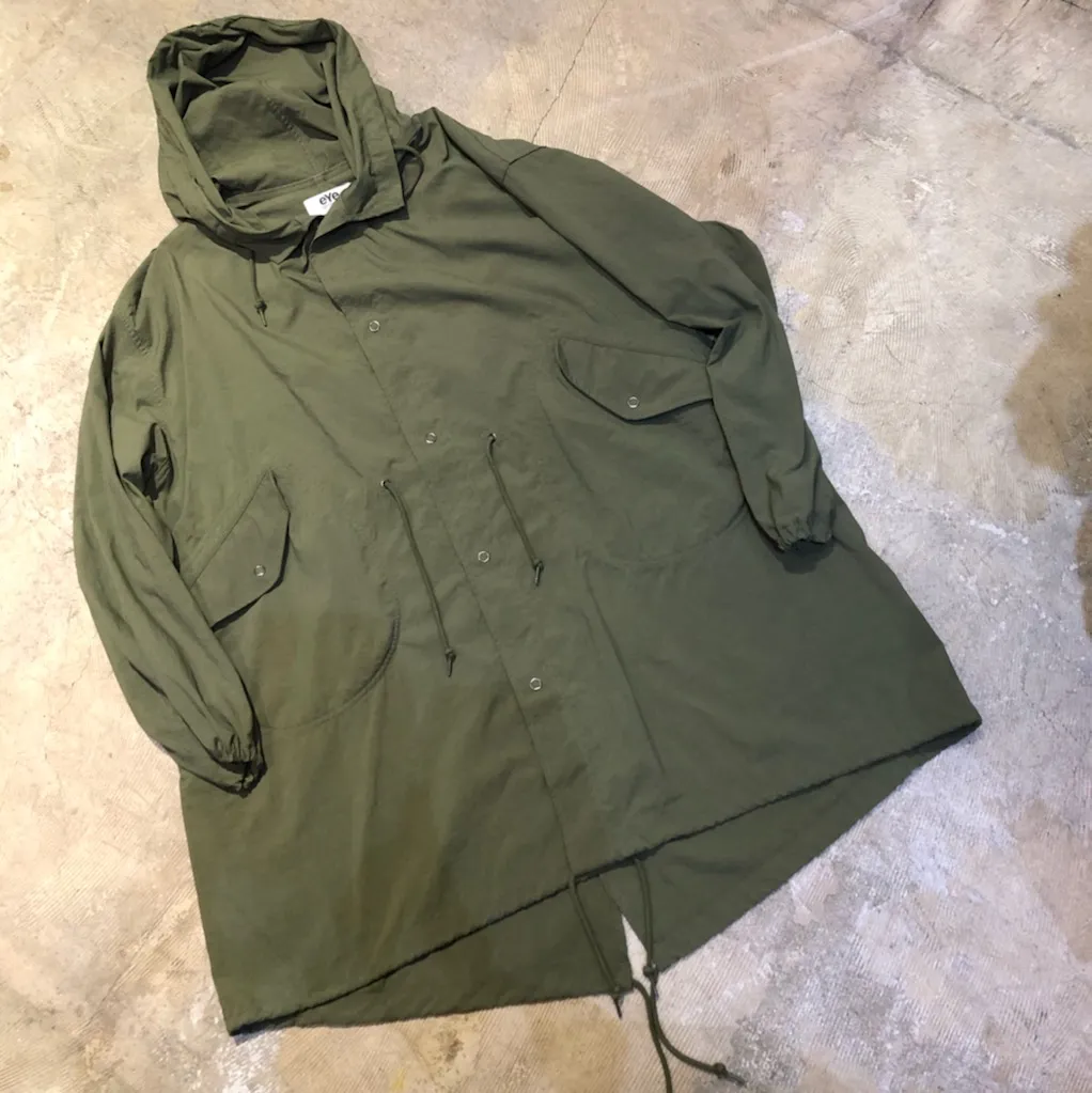 JUNYA WATANABE eYe JUNYA WATANABE 17AW ナイロンウェザーミリタリーモッズコート