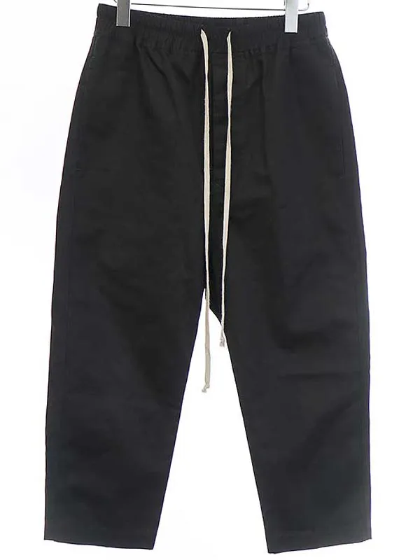 Rick Owens リックオウエンス 17AW Drawstring Cropped Pants ドローストリングクロップドパンツ