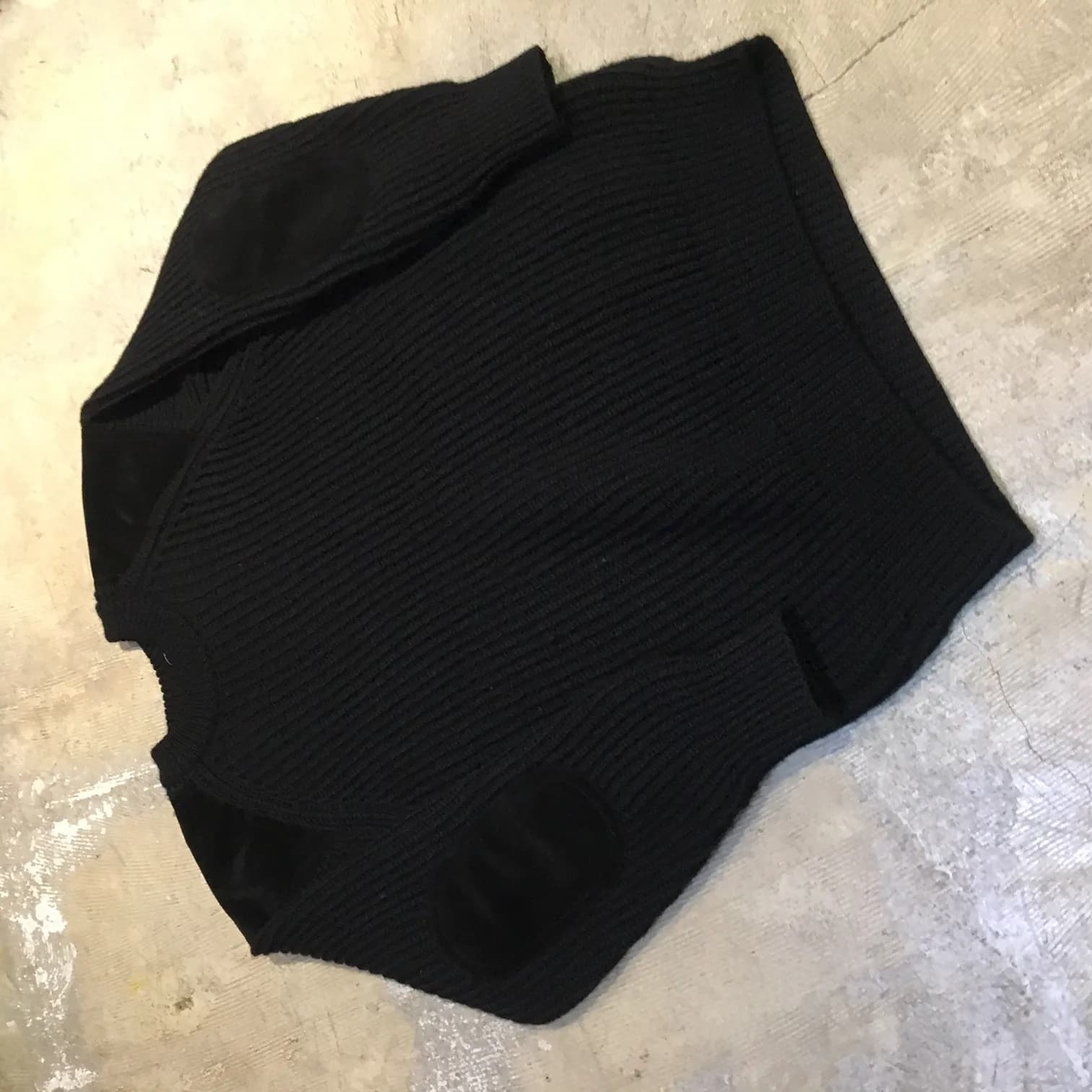 COMOLI COMOLI 18AW GUNPATCH KNIT
