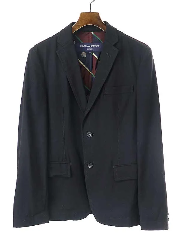 COMME des GARCONS コムデギャルソン オム 06AW 裏地レジメンタルデザイン2Bセットアップ