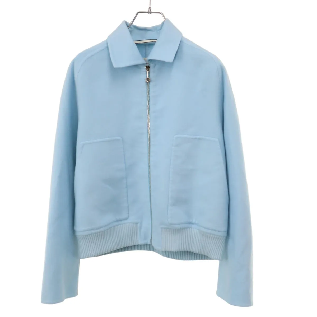 HERMES エルメス カシミヤフェルト ジップアップジャケット