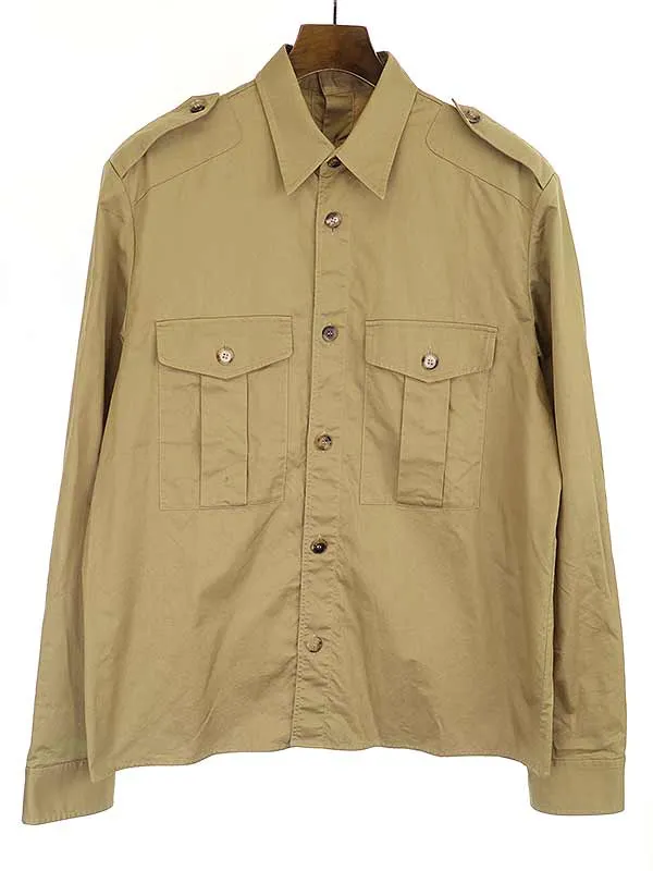Maison Margiela メゾンマルタンマルジェラ 17SS ドッキングミリタリーシャツ