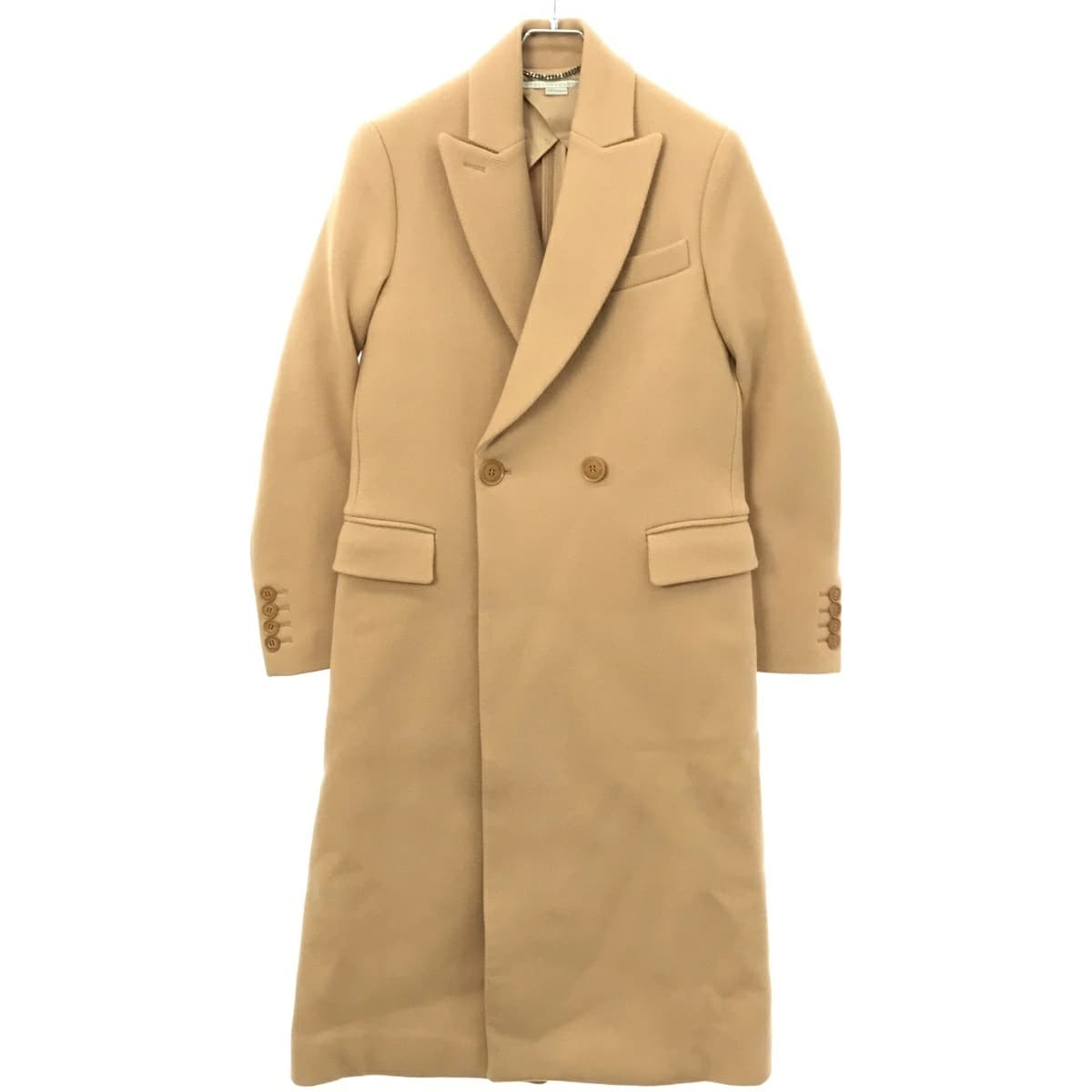Stella McCartney ステラ マッカートニー ダブルブレスト ウールチェスターコート
