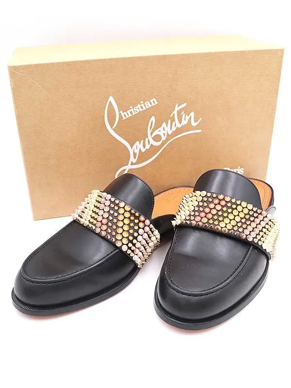 Christian Louboutin クリスチャンルブタン 20AW Bille En Tete スパイクスタッズミュールサンダル