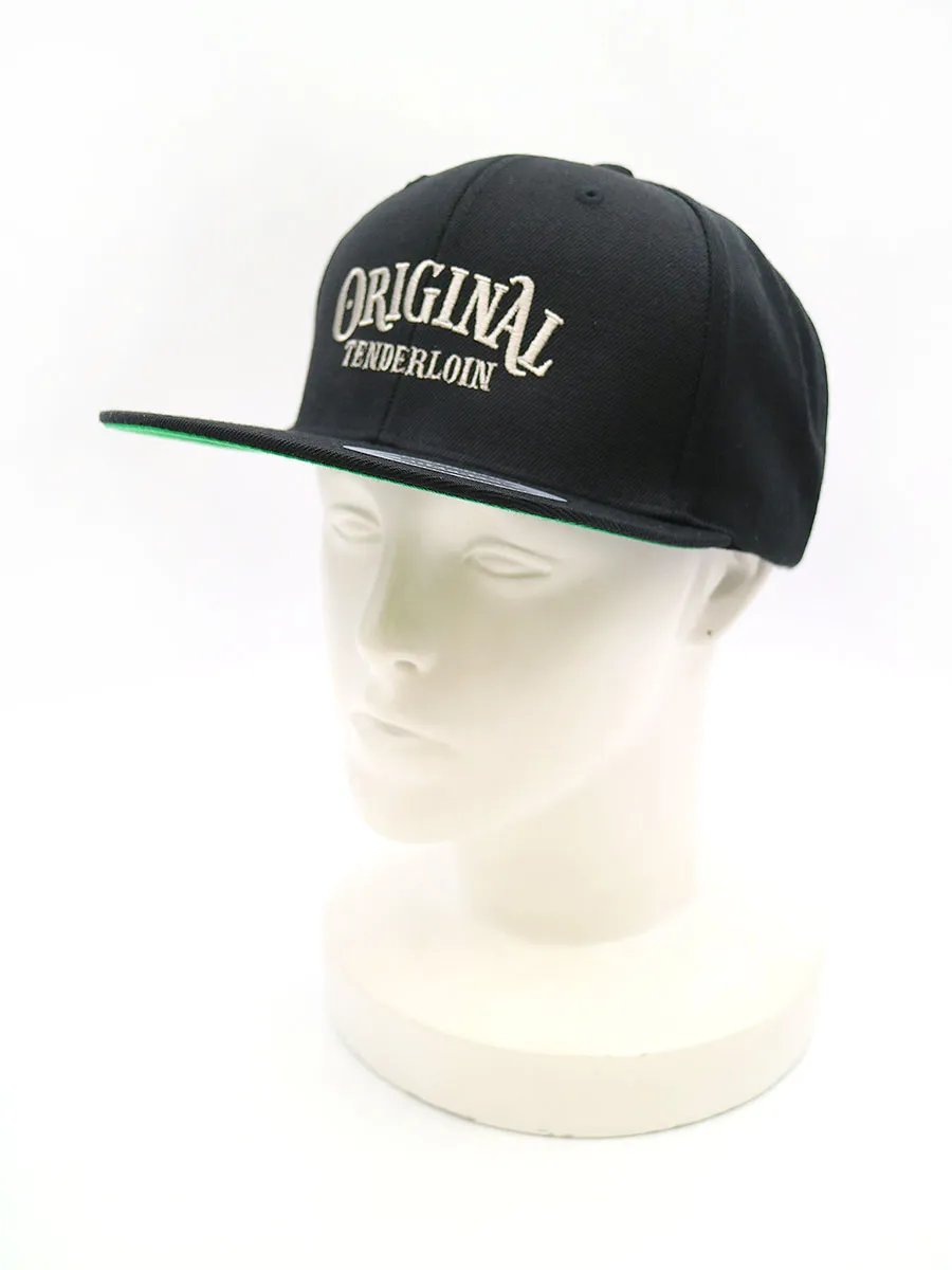 TENDERLOIN テンダーロイン 19AW CAP OT ロゴ刺繍スナップバックキャップ
