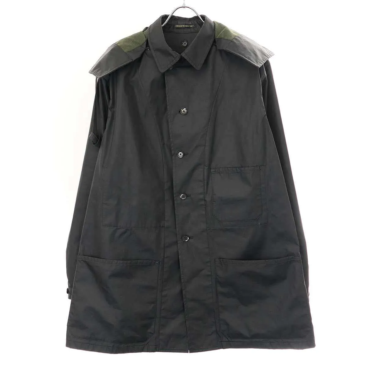 Yohji Yamamoto ヨウジヤマモト プールオム 13SS ナイロンフーデットジャケット