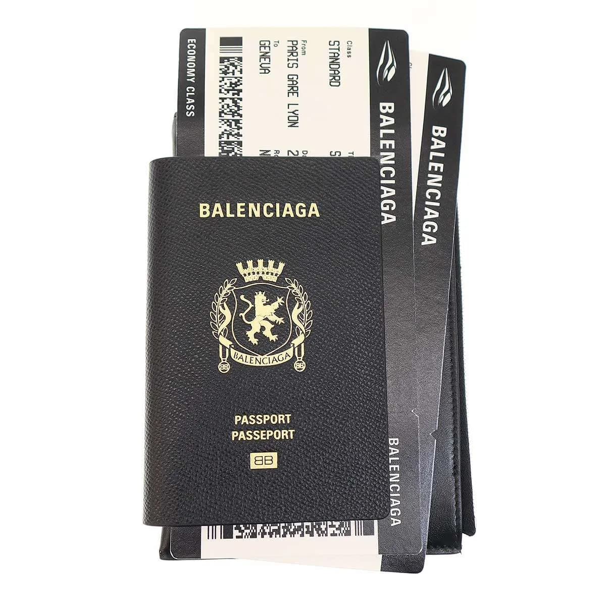 BALENCIAGA バレンシアガ Passport Phone Holder パスポートフォンホルダーケース 787733