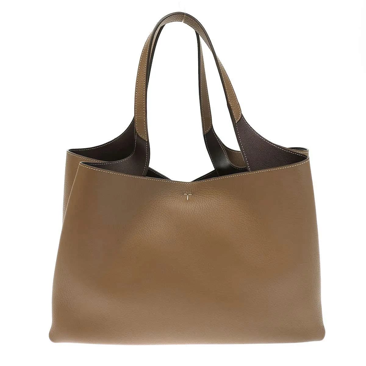 TOD'S トッズ Tタイムレス レザートートバッグ