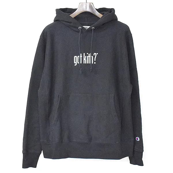KITH キス ニューヨークシティ × got milk 18AW Got Kith Hoodie スウェットプルオーバーパーカー