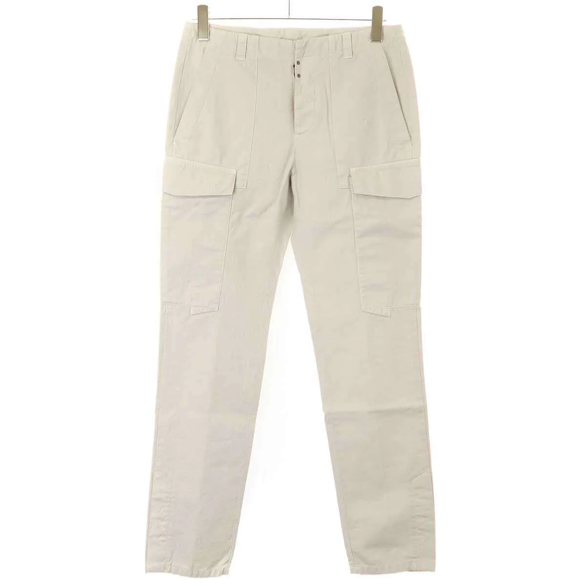 Maison Margiela メゾン マルタン マルジェラ 10 13SS コットンリネンスリムカーゴパンツ