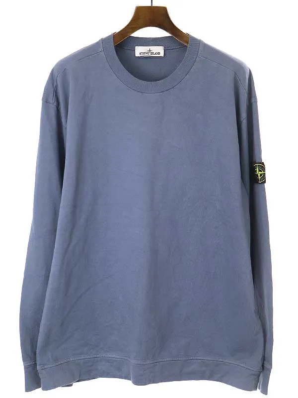 STONE ISLAND ストーンアイランド 22AW ガーメントダイヘビーコットンカットソー