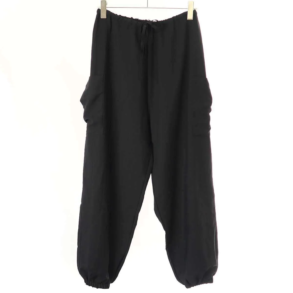 Yohji Yamamoto ヨウジヤマモトコレクションズ 25SS Cu/W HIGH TWISTED GABARDINE RELAXED FIT PANTS ハイツイステッドギャバジンリラックスフィットパンツ FP-P63-202