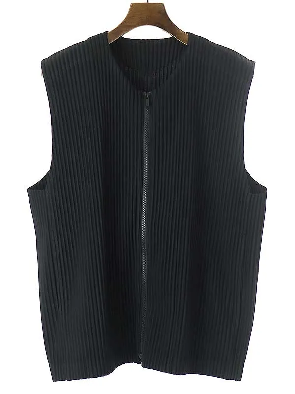 ISSEY MIYAKE オム プリッセ イッセイ ミヤケ 21SS プリーツジップベスト