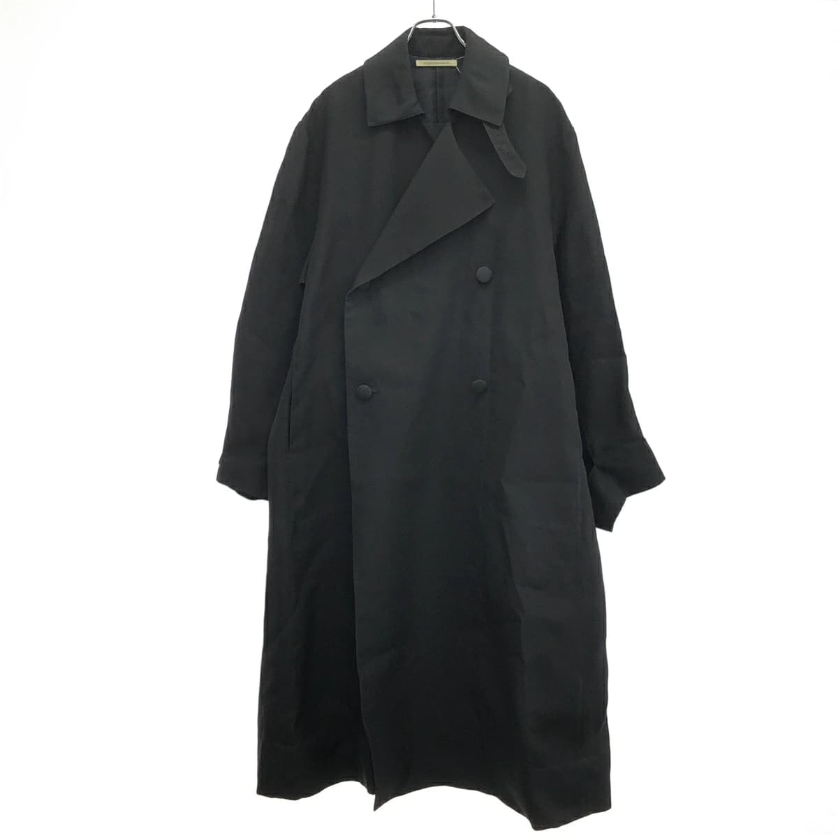 HARUNOBUMURATA ハルノブムラタ 23SS オーバーサイズシルクダブルコート HM23S110-FUJ01
