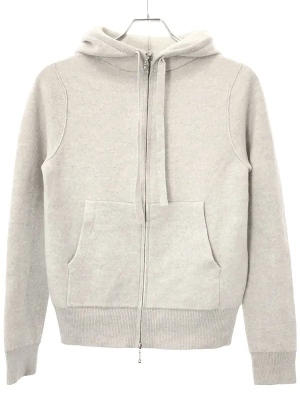 MADISON BLUE マディソンブルー DOUBLE FACE KNIT PARKA カシミヤ混 ウールニットパーカー