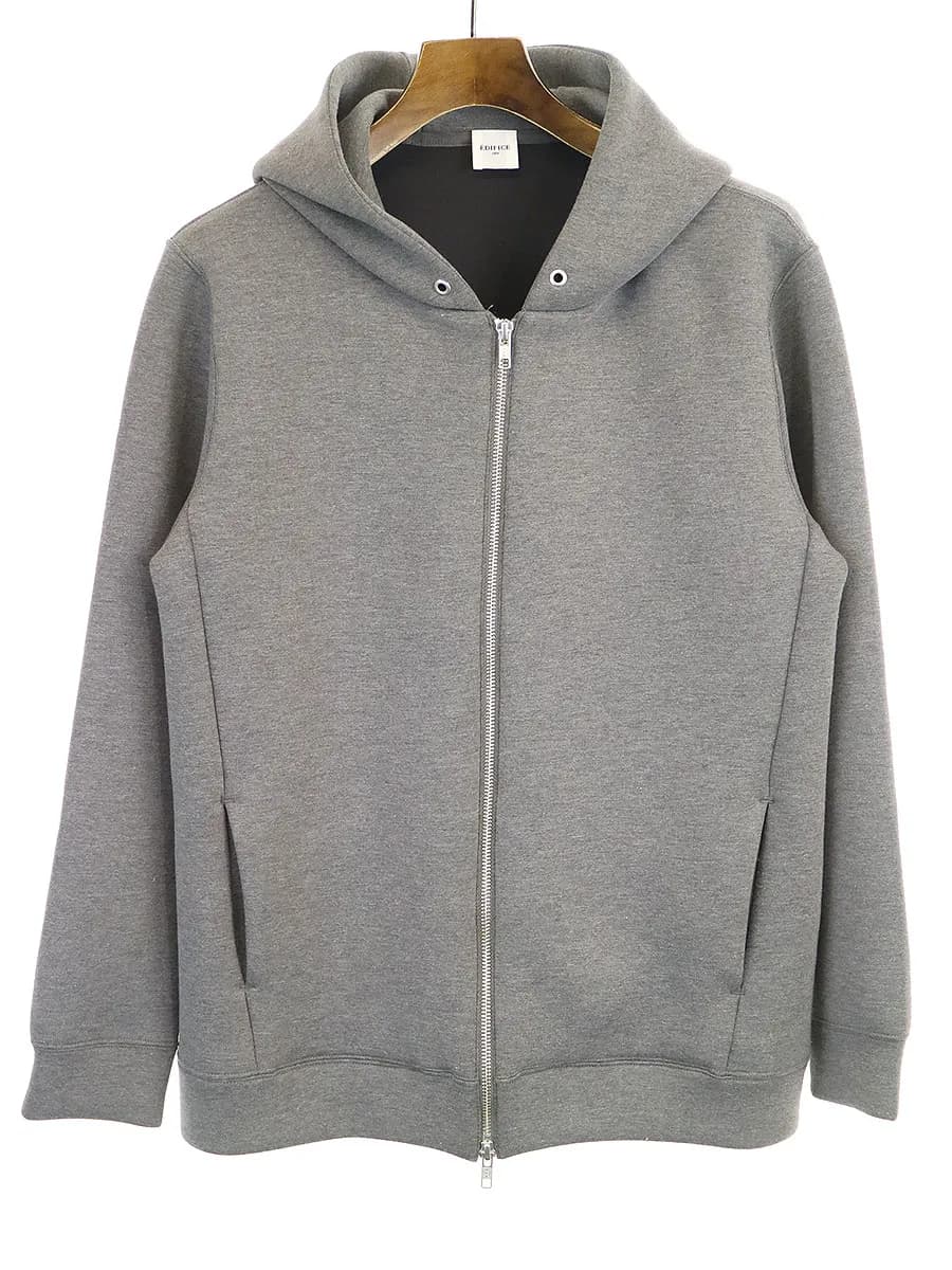 EDIFICE エディフィス 19AW ボンディングジップアップパーカー