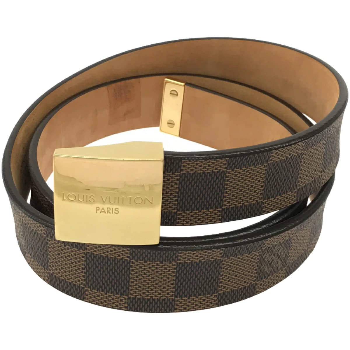 LOUIS VUITTON ルイヴィトン M6802 サンチュール キャレ ダミエ ベルト