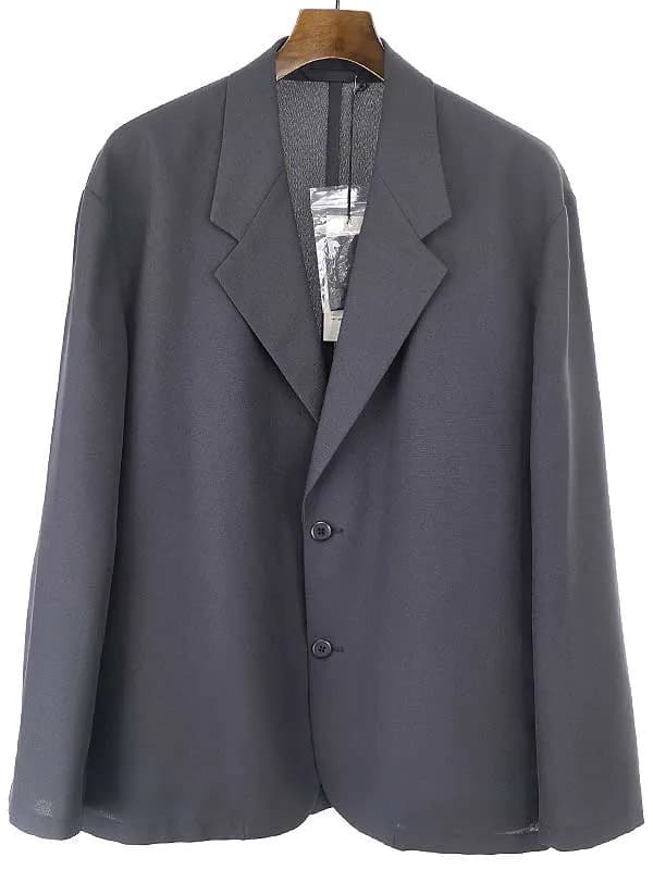 LAD MUSICIAN ラッドミュージシャン 21SS POLYESTER TROPICCAL UNCONSTRUCTED 2B JACKET ジャケット