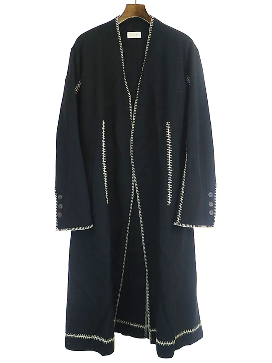 BED J.W. FORD ベッドフォード 20AW Hand Stitched Gawn Coat ステッチガウンコート