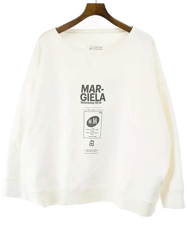Maison Margiela メゾンマルタンマルジェラ10 19AW オーバーサイズスウェット