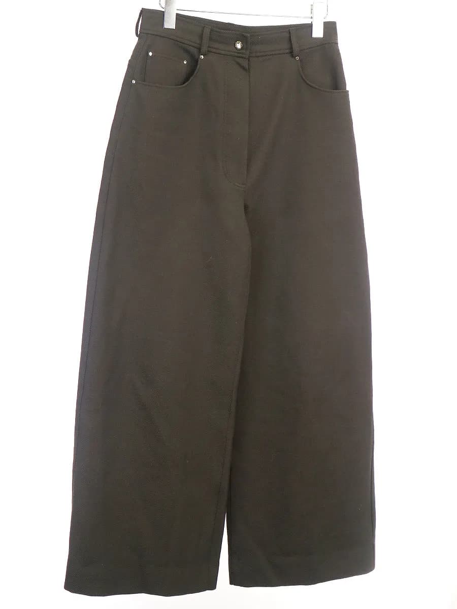 Acne Studios アクネ ストゥディオズ 20AW ワイドレッグツイルトラウザーパンツ