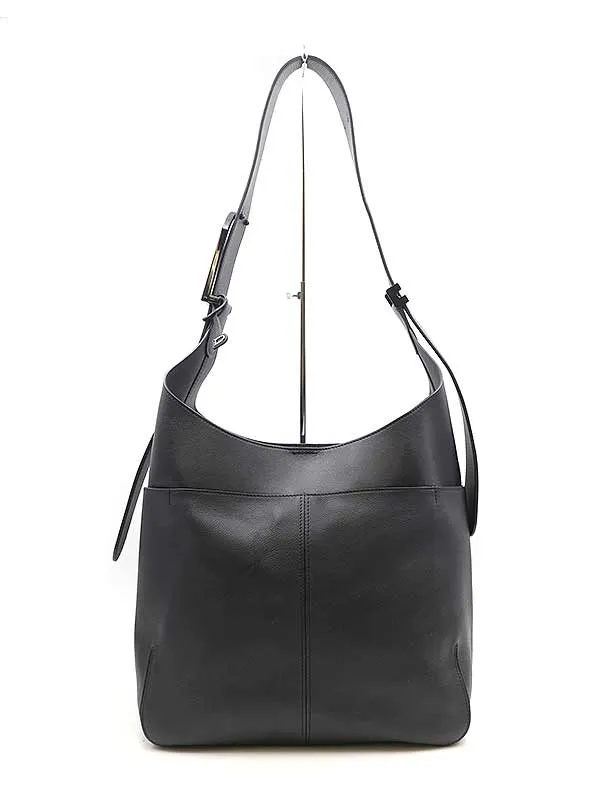 DELVAUX デルヴォー So Cool MM Jumping Calf ジャンピングカーフレザーショルダーバッグ