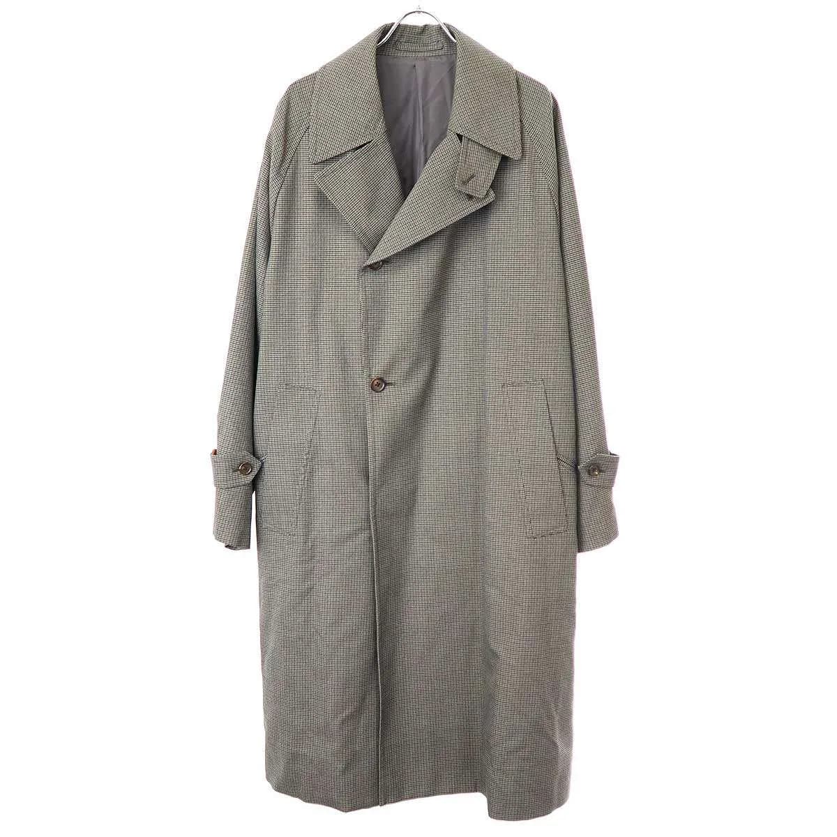 ULTERIOR アルテリア 20AW GUNCLUB CHECK COVERT CLOTH OVER COAT ガンクラブチェックカバートクロスオーバーコート
