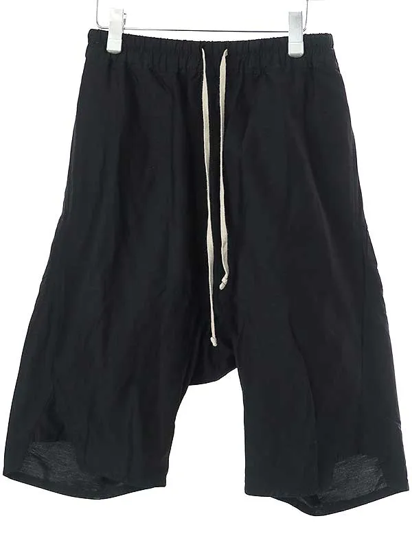 Rick Owens リックオウエンス 14SS BASKET SWINGER PANTS コットンシルクサルエルショーツ