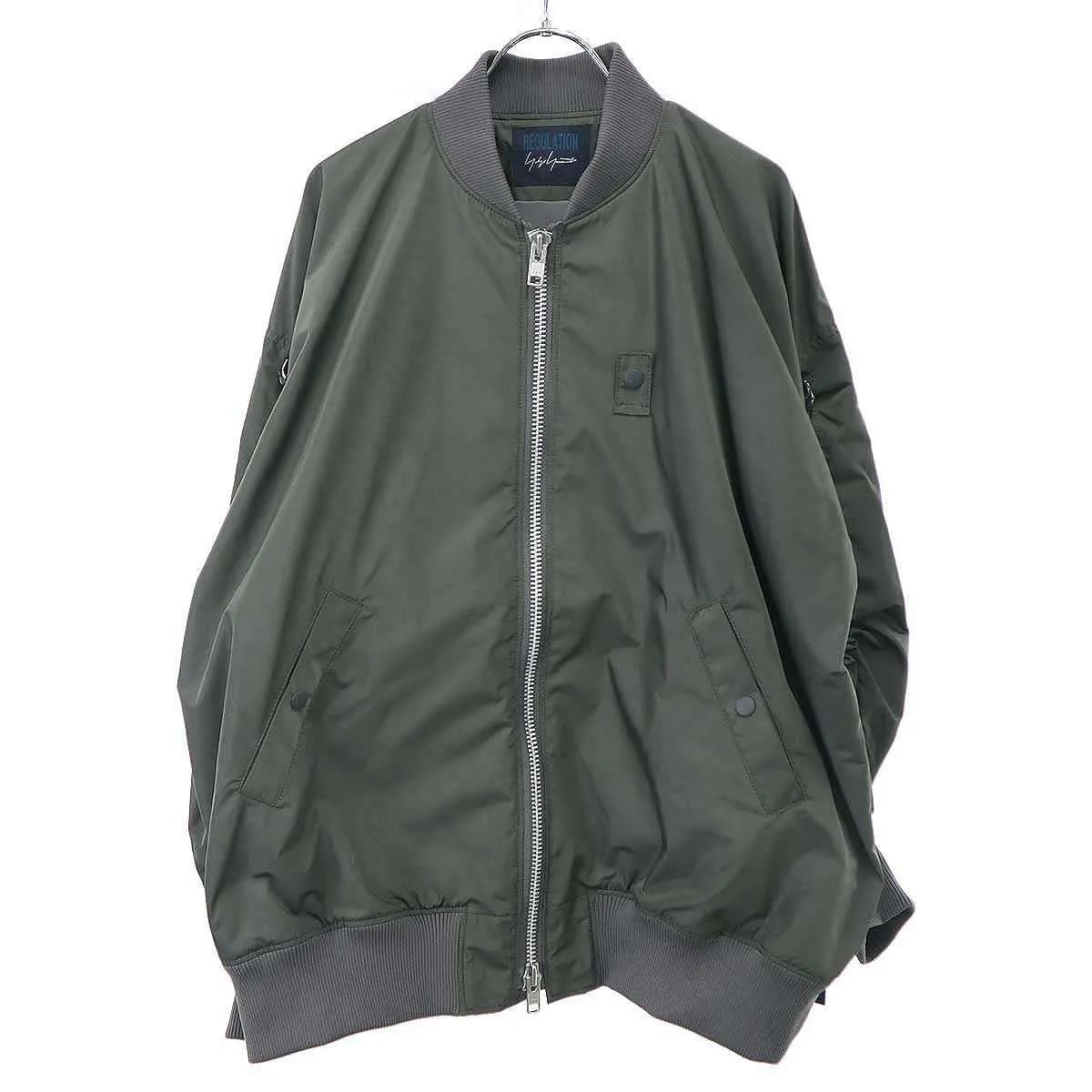 Yohji Yamamoto レギュレーション ヨウジヤマモト 25SS PE TWILL R-BELTED JKT ベルテッドボンバージャケット FT-J54-600