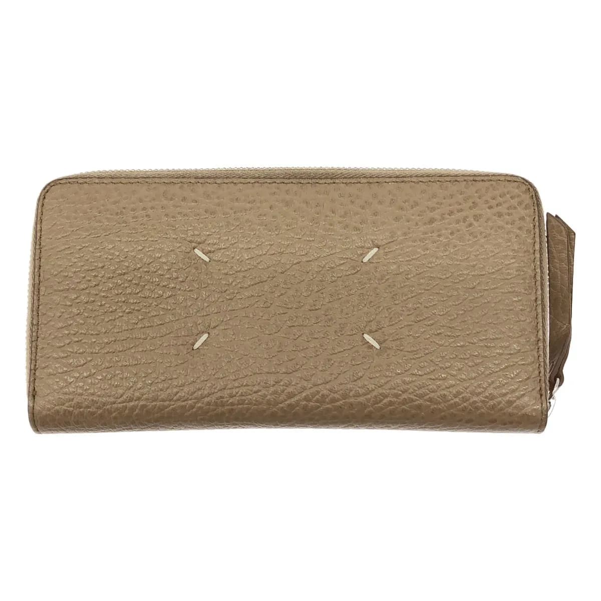 Maison Margiela メゾン マルジェラ ラウンドジップロングレザーウォレット 長財布 S56U10110