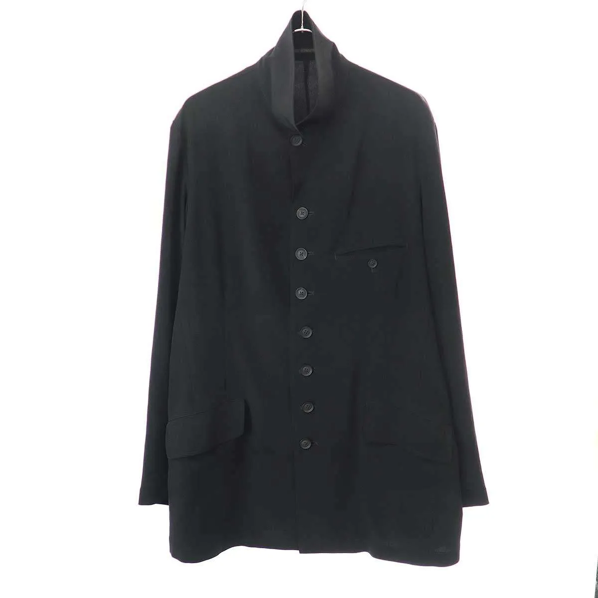 Yohji Yamamoto ヨウジヤマモト プールオム 20SS ポリエステルワークJKT ジャケット