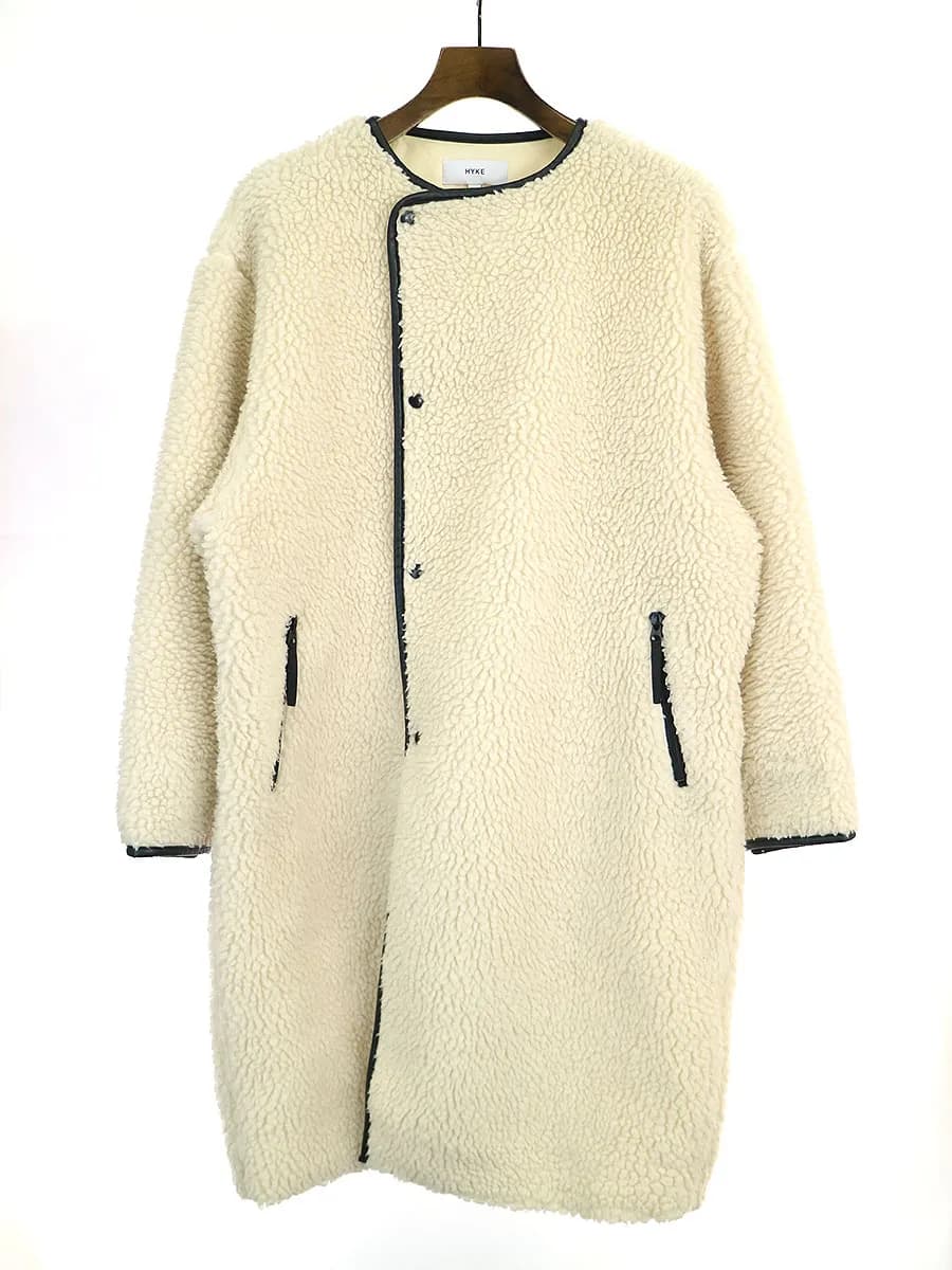 HYKE ハイク 17AW edition別注 パイピングボアコート