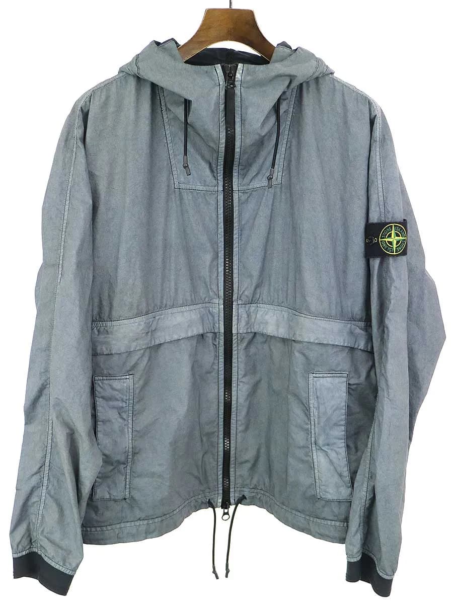 STONE ISLAND ストーンアイランド 18AW ジップアップコーティングフードジャケット