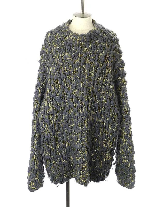 BED J.W. FORD ベッドフォード 16AW Big Knit ローゲージオーバーサイズニット