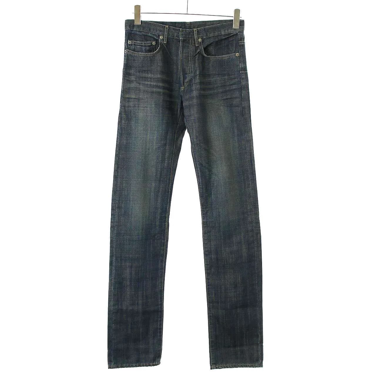 Dior HOMME ディオールオム 2005SS グリッターラメデニムパンツ