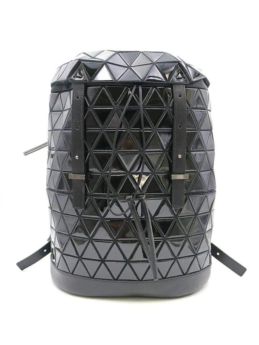 ISSEY MIYAKE バオバオイッセイミヤケ レザー切替パネルバックパック